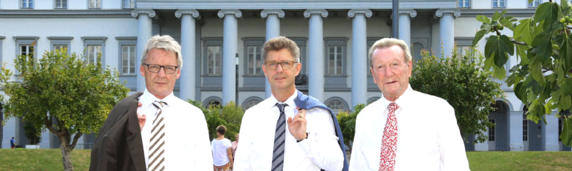 v.l.n.r.: Rainer Lamberti, Jürgen Sänger, Gerd Pretz