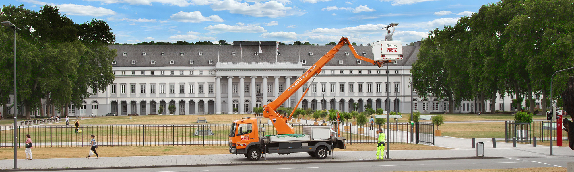 Straßen- und Flutlichtbeleuchtung Koblenz